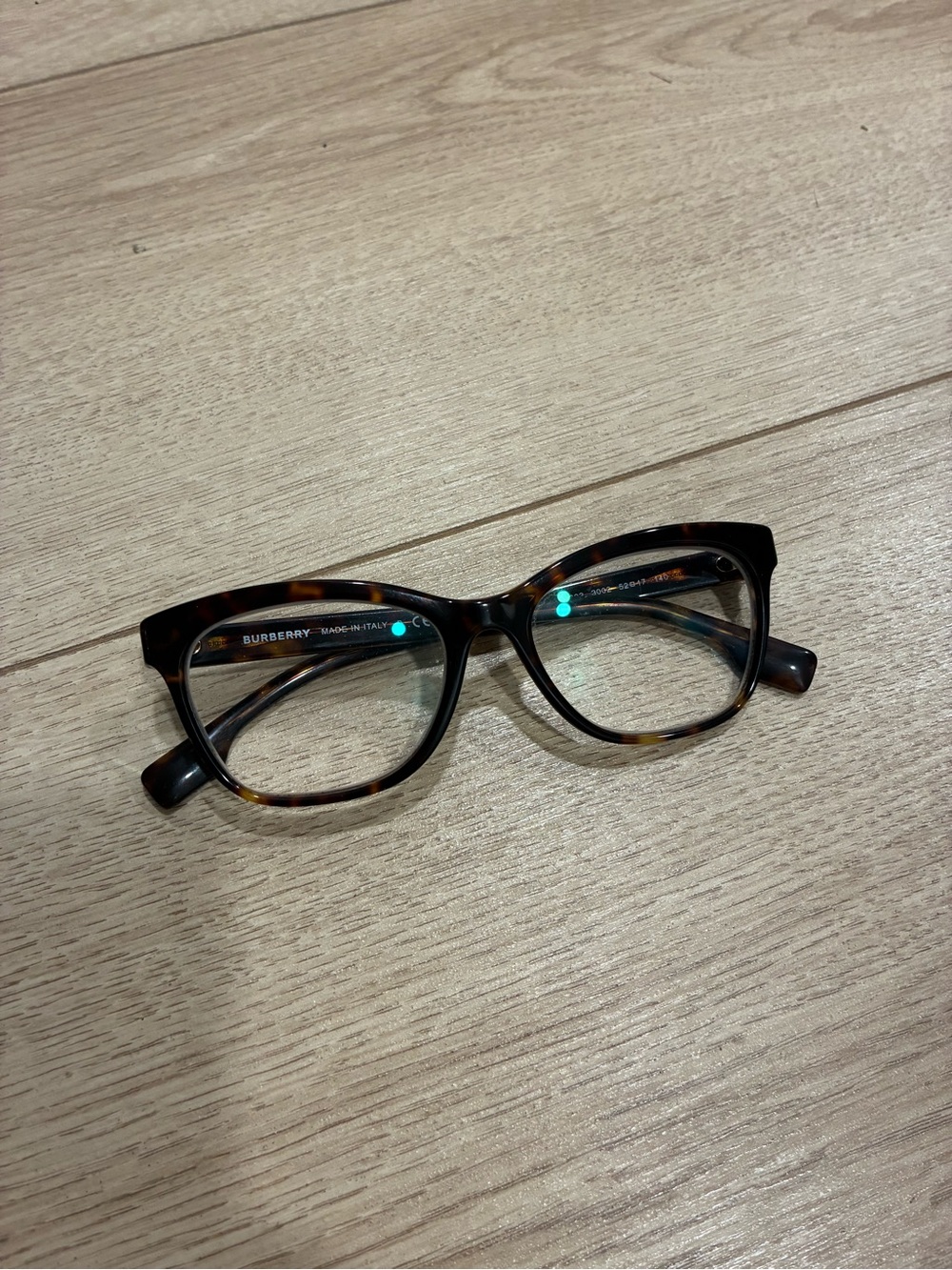 Burberry Women’s B2323 Mildred Tortoise Shell Eyeglasses 52 17 140